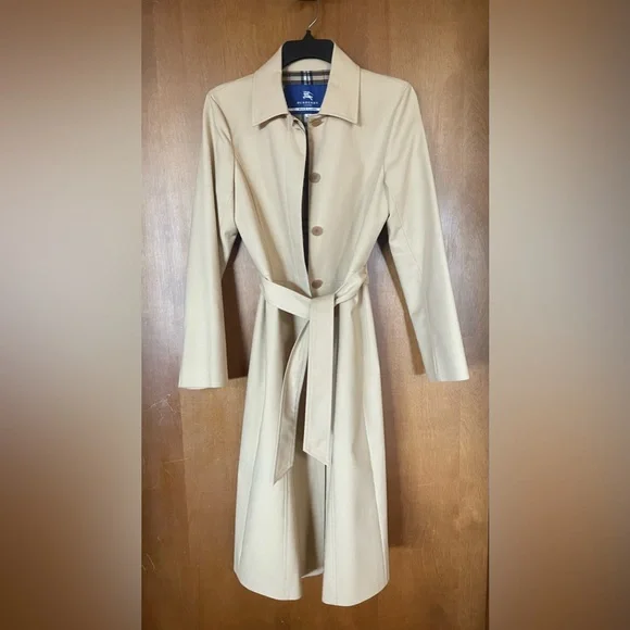 Burberry London Blue Label Trench Coat - Picture 1 of 7